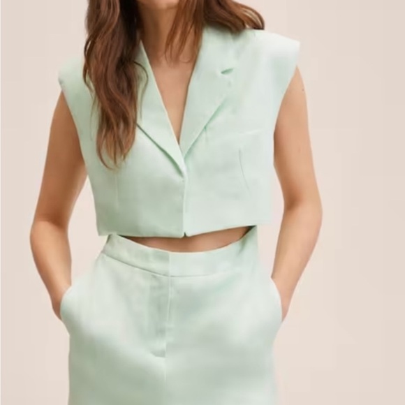 Mango Dresses & Skirts - Mango Linen Blazer Dress